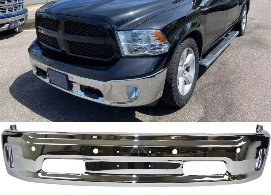 High Quality Hot sale Auto Parts Front Chrome Bumper Fits For Dodge RAM 1500 2014-2018 68160857AA