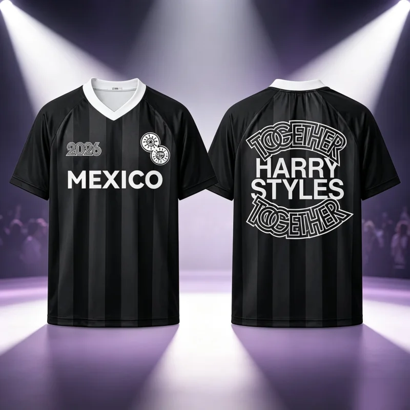 New Exclusive Design Multi-City Harry Styles Concert Sport Jersey Fan Gathering Daily Street Music Festival Wear Family Kid Tees