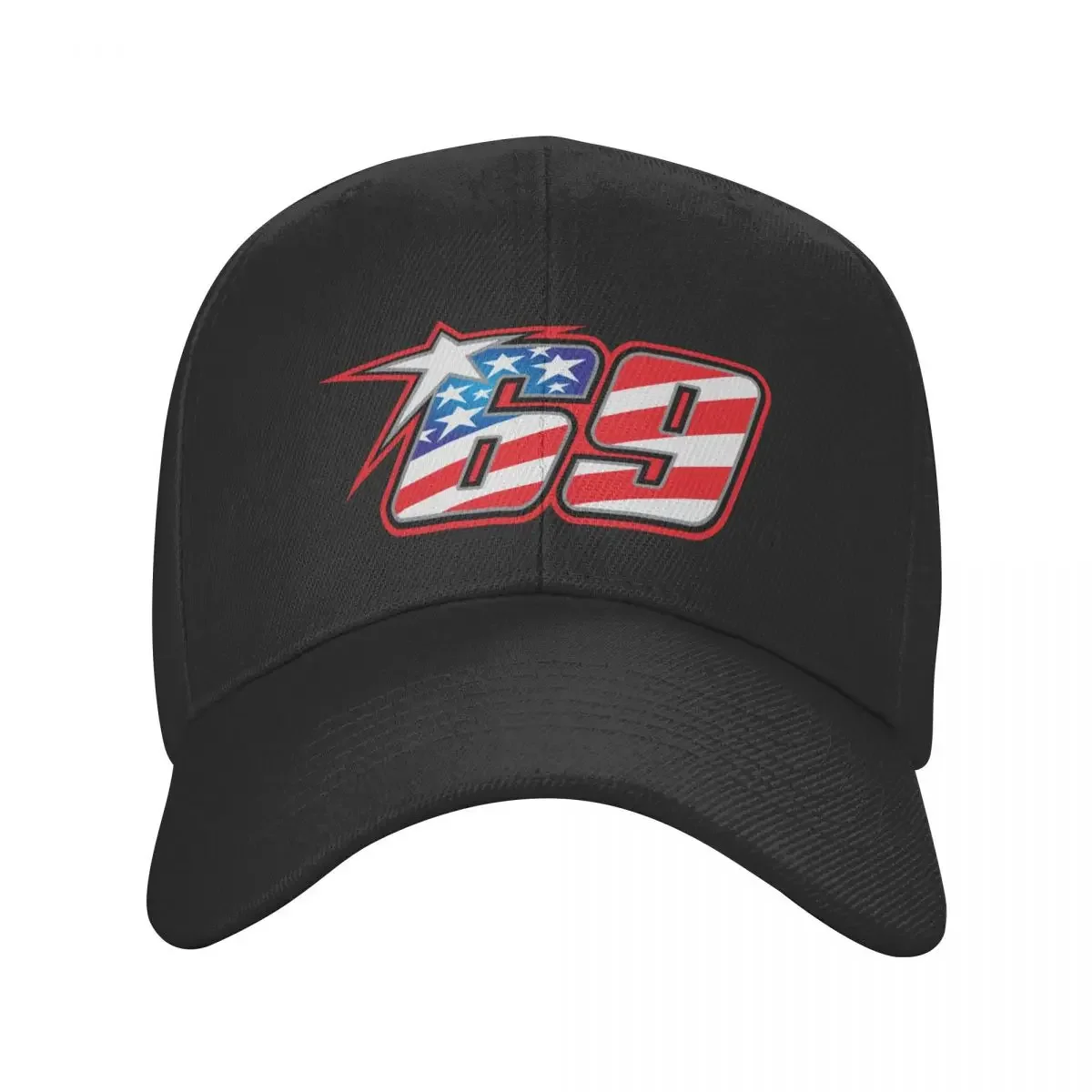 Nicky Hayden Number 69 Baseball Cap fishing hat sun hat Luxury Cap Caps Male Women's