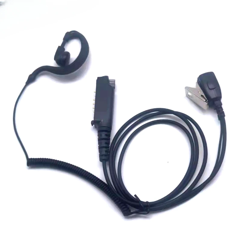 G-Shaped Earhook PTT Mic Earpiece Headset for SEPURA STP8000 STP8030 STP8035 STP8038 STP8040 STP8080 STP9000 Radio Walkie Talkie