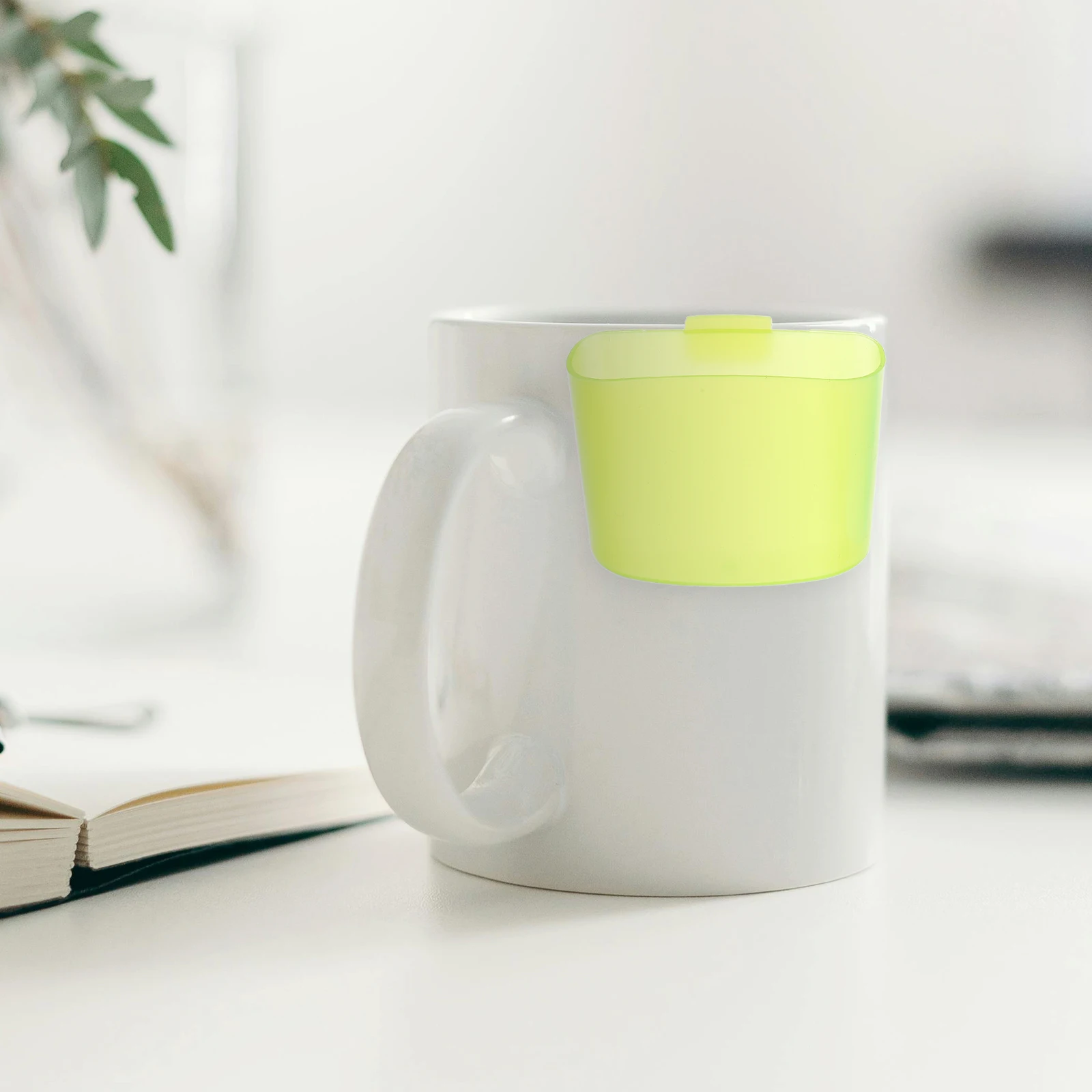 

4pcs Tea Bag Holder Hook On Mug Side Biscuit Holder For Cup Afternoon Tea Hanging Organizer Kitchen Bar Accessory