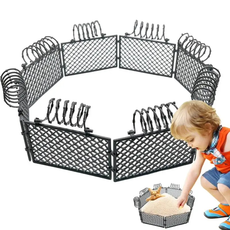 

Sandbox Fencing Props Kid's Simulation Fence Toy Realistic Modeling Sand Table Toy Props For Kids Sandplaying Enthusiasts And