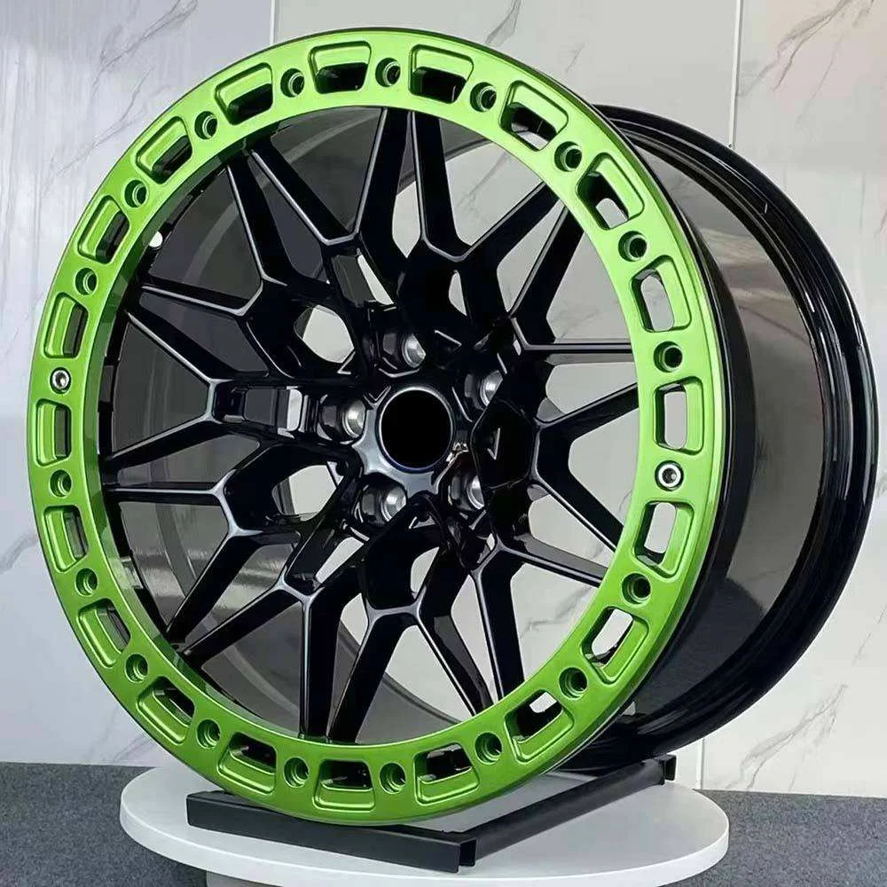 Hot-selling New Customized Forged Aluminum Alloy Racing Car Concave Wheel Anti-detachment Beadlock 5x130 4x100 15x10 30mm