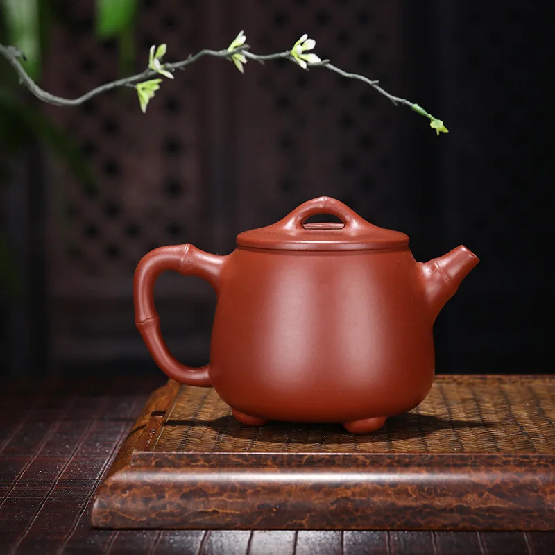 Yixing Purple Clay Pot Dahongpao high stone scoop Teapot purple sand teapot Yixing handmade teapot