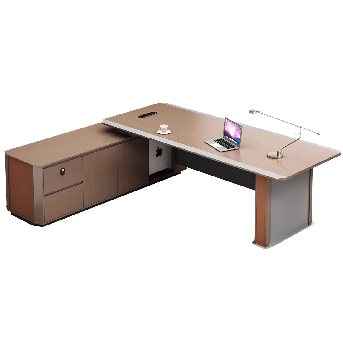 

CX light luxury high sense modern president desk simple modern manager desk office table furniture