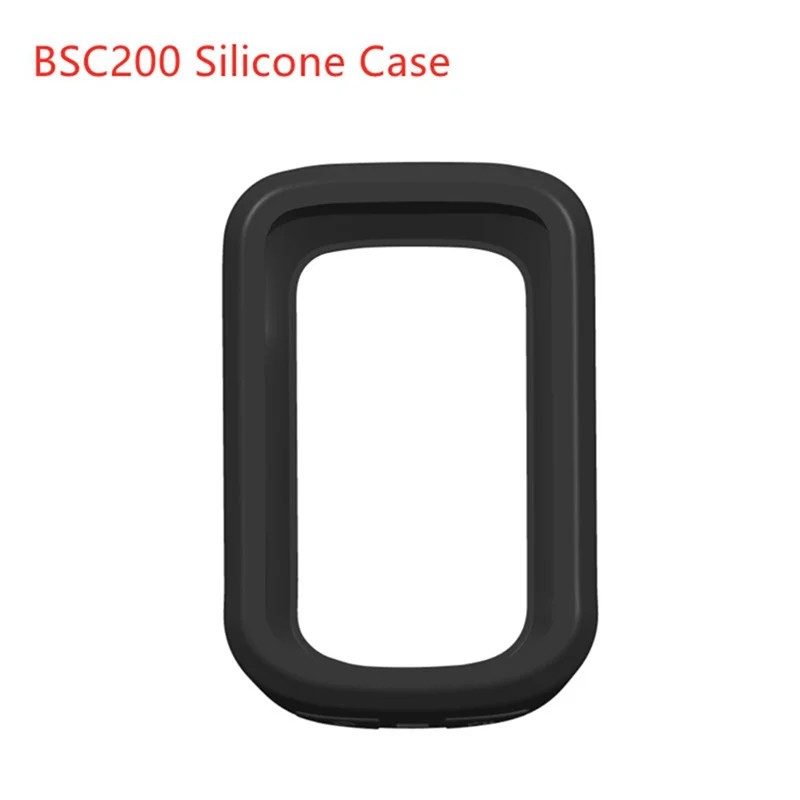 Best Bike Silicone Protective Cover for IGPSPORT BSC200 Case of GPS Bicycle Computer Protection with Screen Film,Black