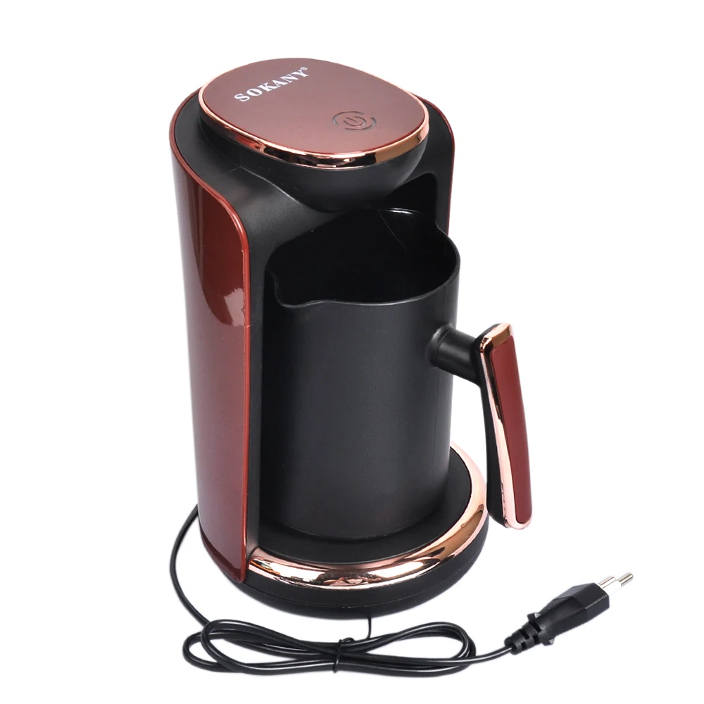 Household Automatic Turkish Coffee Machine Cordless Electric Pot AC 111V~240V 550W Portable Travel Coffee Maker