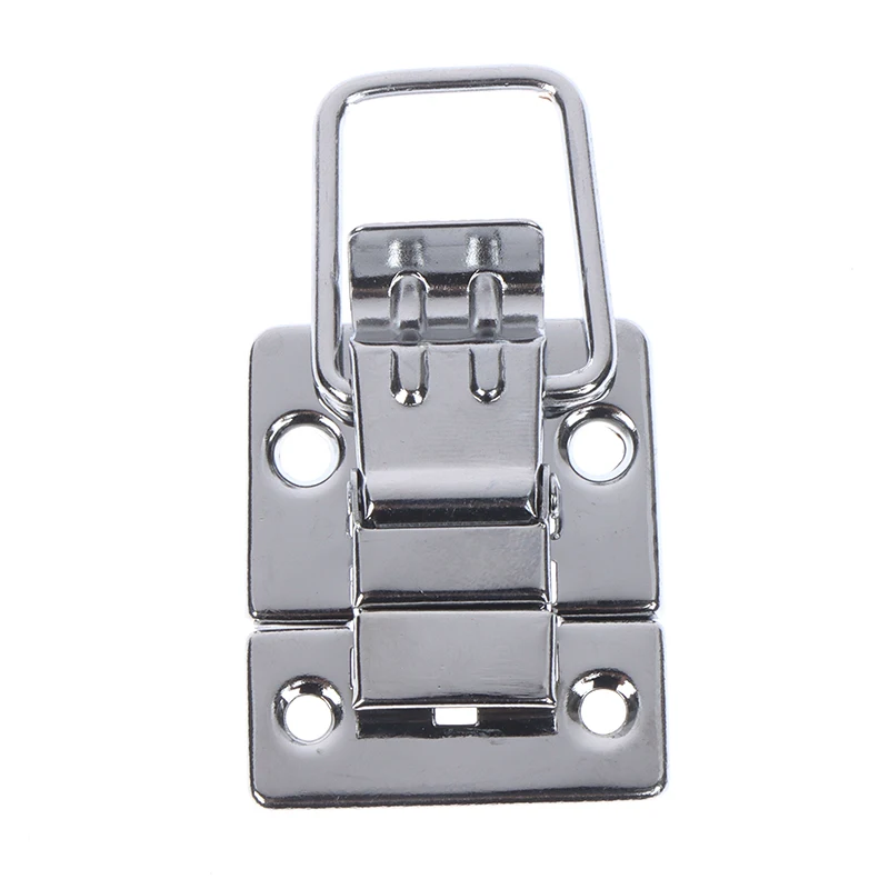 2Pcs Stainless Steel Chrome Toggle Latch For Chest Box Case Suitcase Tool Clasp