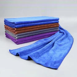 Microfiber Car Wash Towel Absorbent Non-linting Car Wiping Towel Housekeeping Cleaning Rag  Home And Car Dual-purpose 1pc