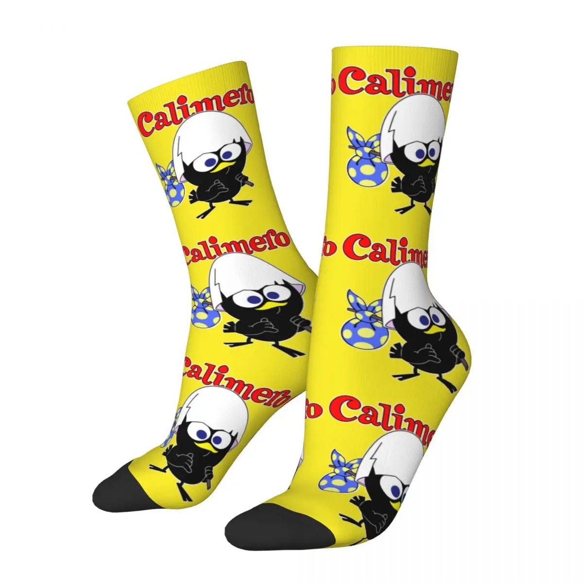 New Male Men Socks Novelty Calimero Anime Sock Cartoon Sport Women's Socks Spring Summer Autumn Winter