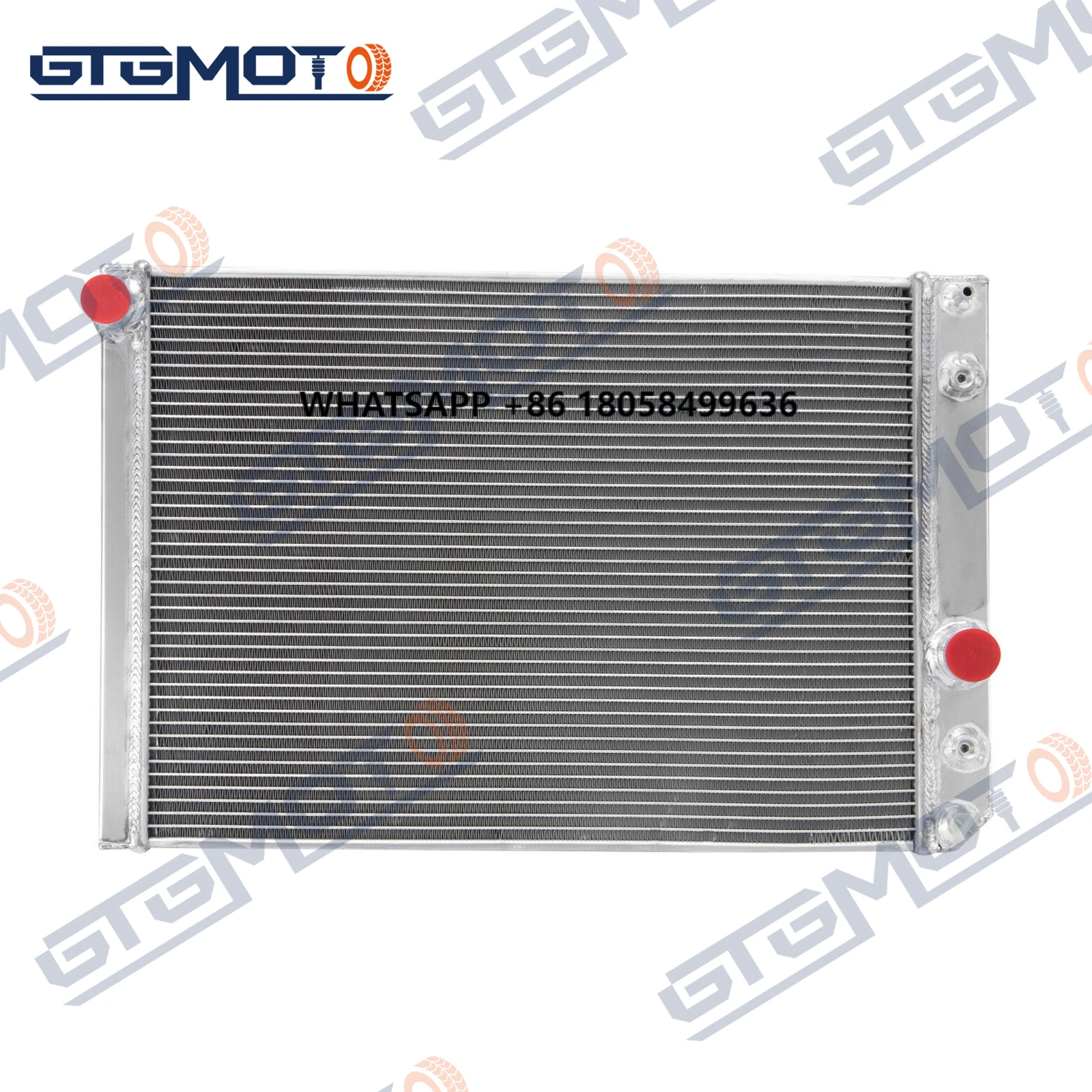 

GTGMOTO 4 ROW Aluminum Radiator for Ford F150 F250 F350 6.9L Super Duty V8 1983-1996