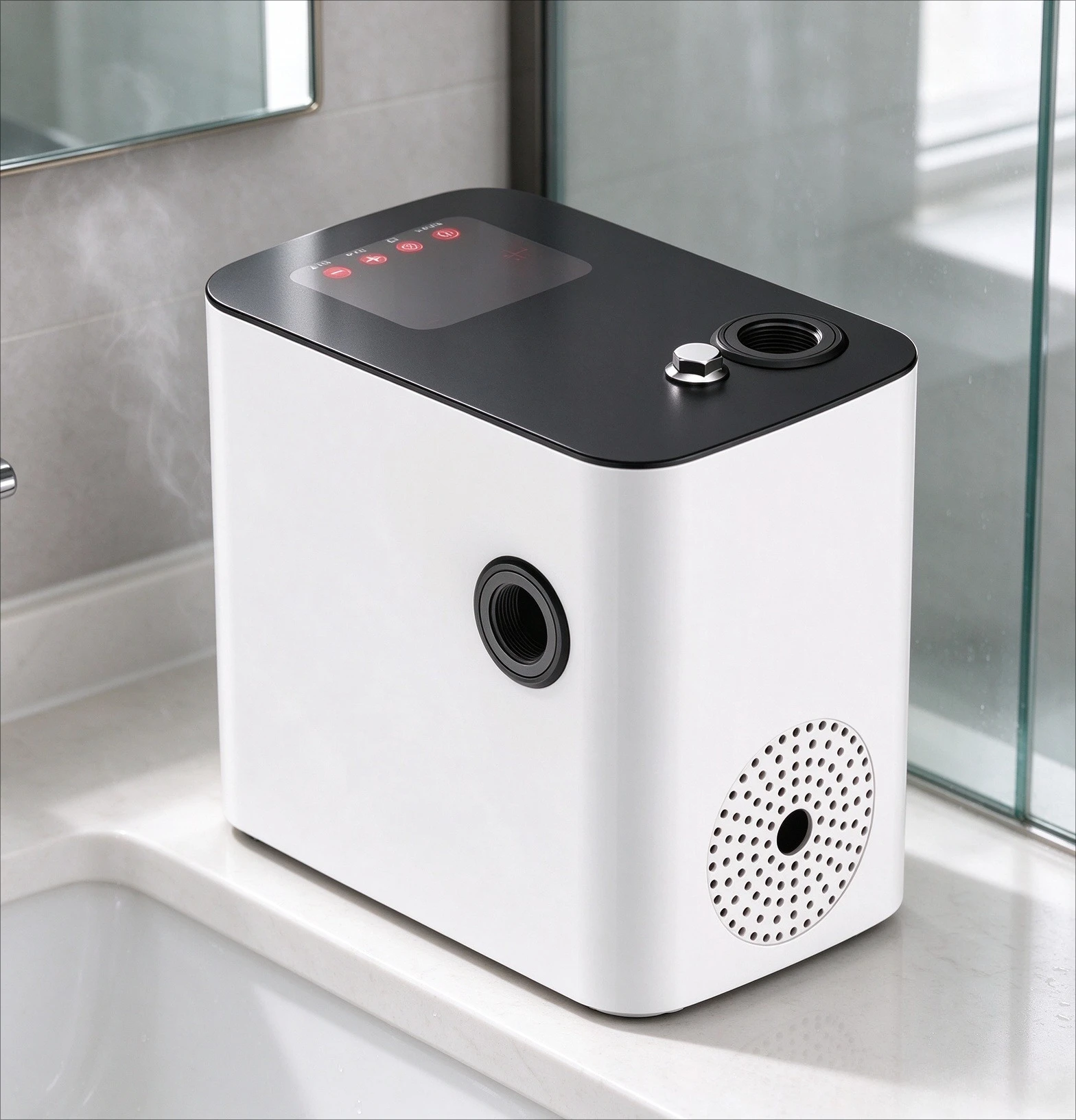 Smart Variable Frequency Booster Pump, Whole House Self-Priming Water Pump for Solar Water Heater & Water Tower
