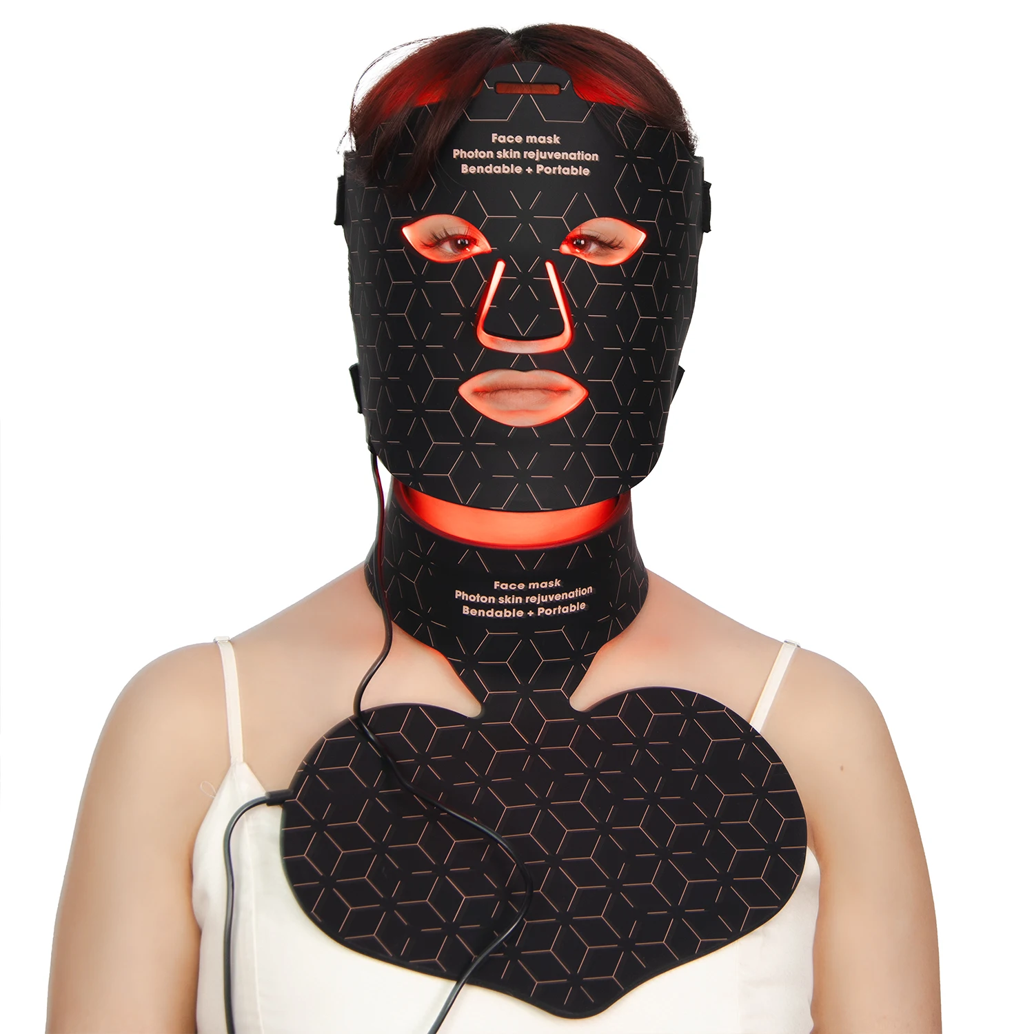 510K Red Light Therapy Mask for Skincare Beauty Led Facial Mask Infrared Light Salon Equipment From China
