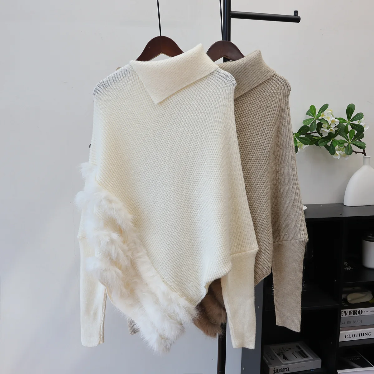 

Пуловеры, женские свитера, вязаные нерегулярные водолазки с длинными рукавами, джемперы Y2k, уличная одежда, элегантная вязка, осень-зима 2025