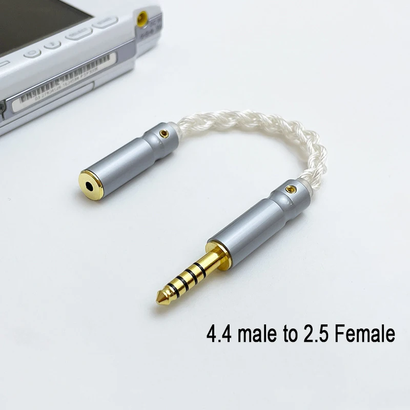 อะแดปเตอร์2.5มม./3.5มม./4.4มม./ตัวผู้-ตัวเมียสายแปลงเสียงประสิทธิภาพสูงสำหรับโทรศัพท์มือถือ/คอมพิวเตอร์/การ์ดเสียง/เครื่องเล่น