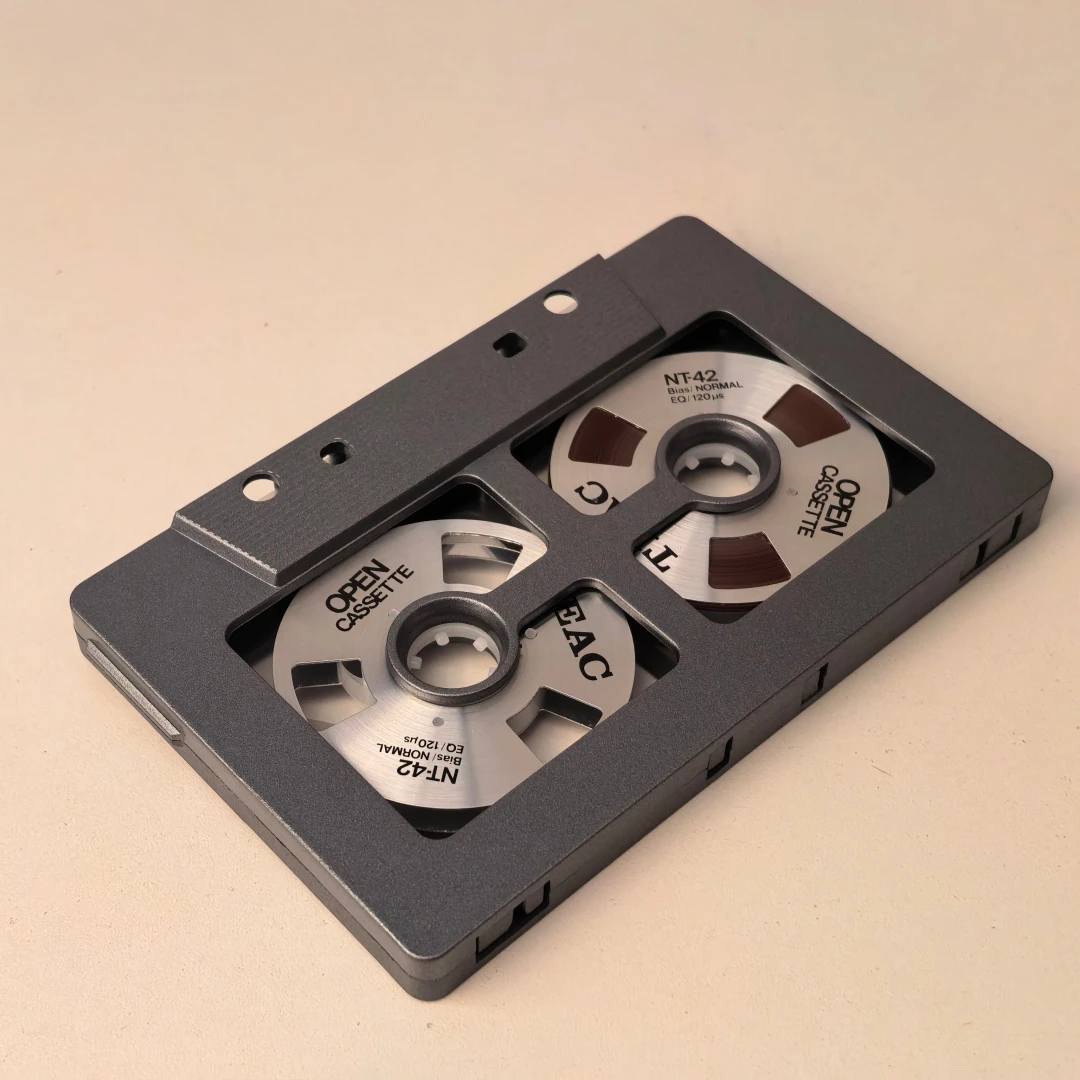 Hand-made Open Audio Reel Cassette Tape 42 Minute Blank R2R Cassette Tape Recording Cassette Tape for Audio Recording view 3