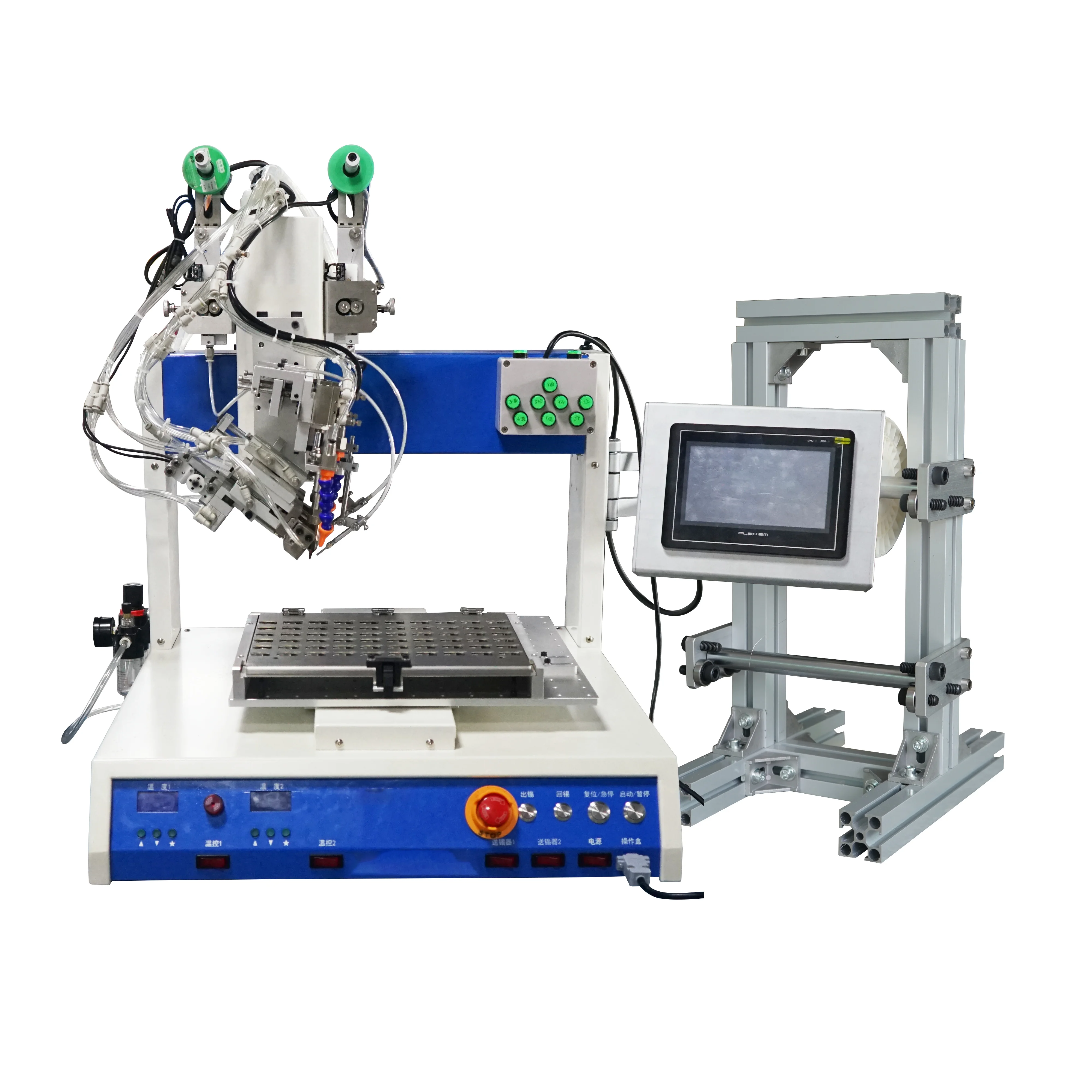 PCB/circuit board cable stripping cutting welding machine usb data cable welding machine