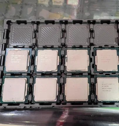 1pcs/5pcs Intel Core I3-8100 i3 8100 3.6GHz 4-Core 4-Thread CPU Processor 85W LGA 1151 Used Test perfect