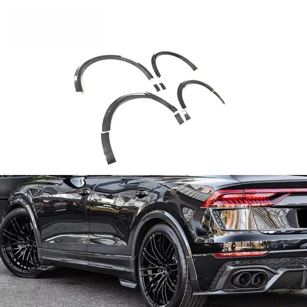 Custom Car Mods RSQ8 Wheel Arch Flares Trim For RSQ8 Q8 Sport Utility 4-Door 2019-2023
