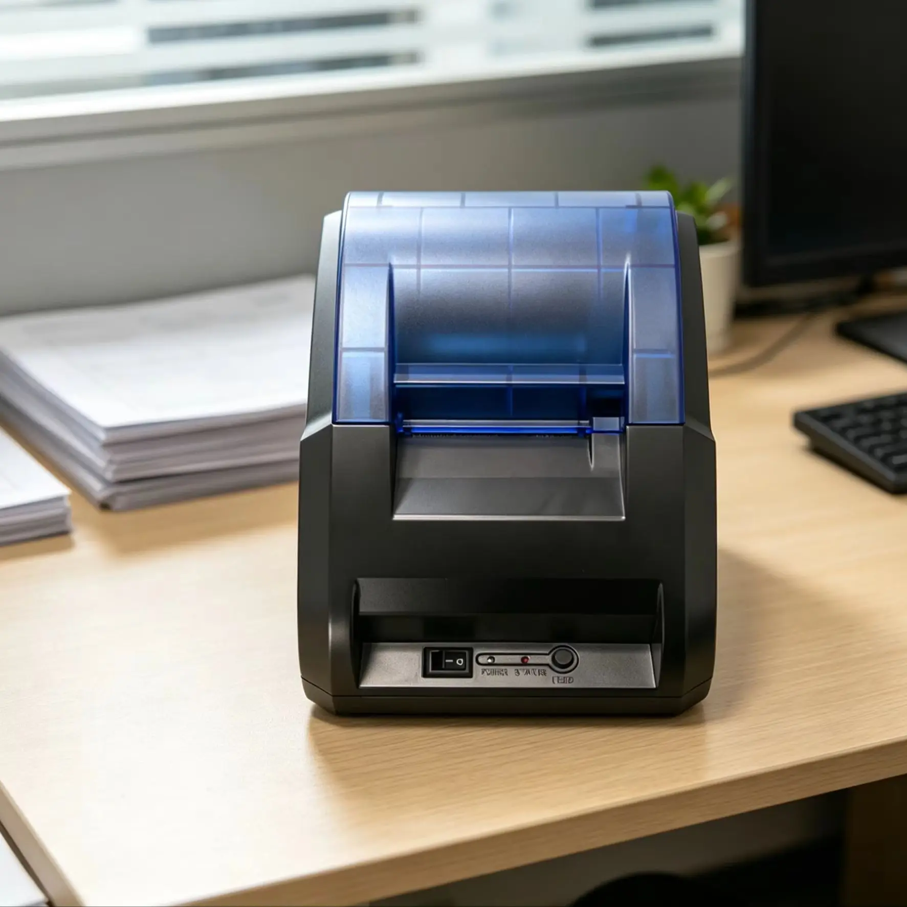 HS-58D 58mm Thermal Receipt Printer USB Serial Port Cash Drawer Driver Low Noise High Quality