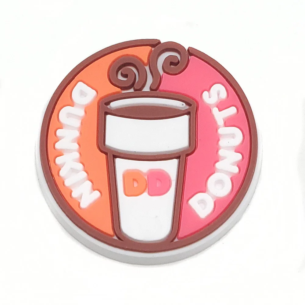 11-Piece Set Soft Rubber Shoe Charms - Fun Donut & Bubble Tea Designs for Clogs RecordingYourLife Store
