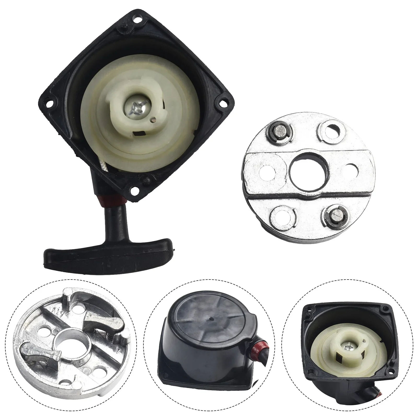 

Fit For 23cc 26cc Recoil Pull Starter Recoil Starter 52MM Brushcutter EB650 EBD600 For KS360 Hedge Trimmer