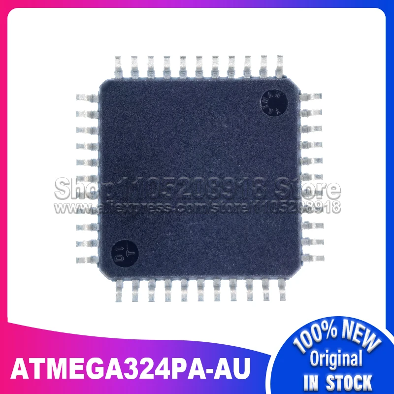 1 ~ 10 PZ/LOTTO ATMEGA324PA-AU ATMEGA324PA AU QFP-44 100% Nuovo Spot originale