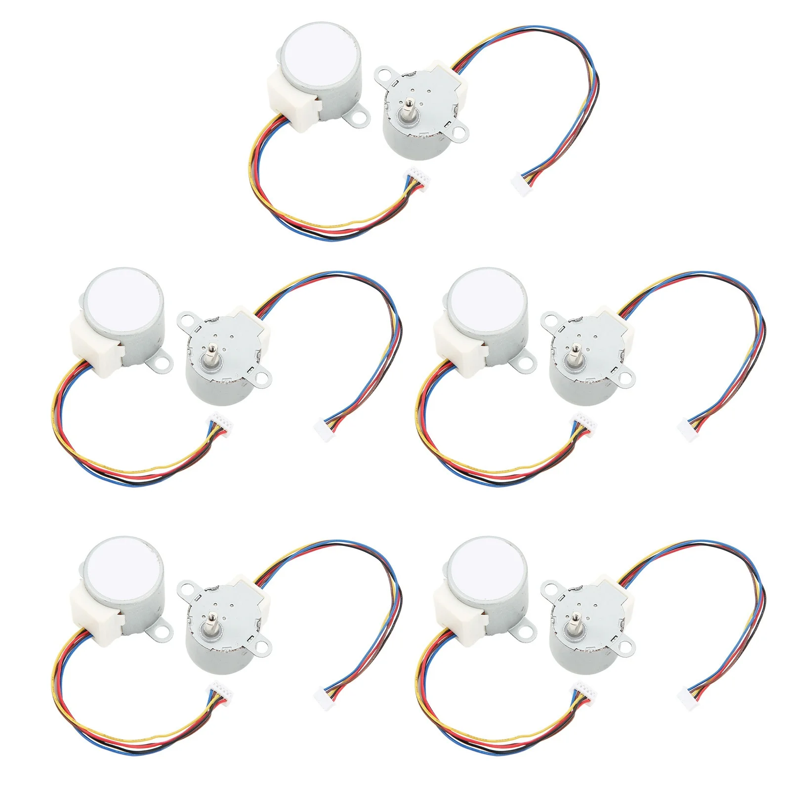 10Pcs Stepper Motor Step Copper Coil High Torsion DC 5V Accessory for Furniture Fan