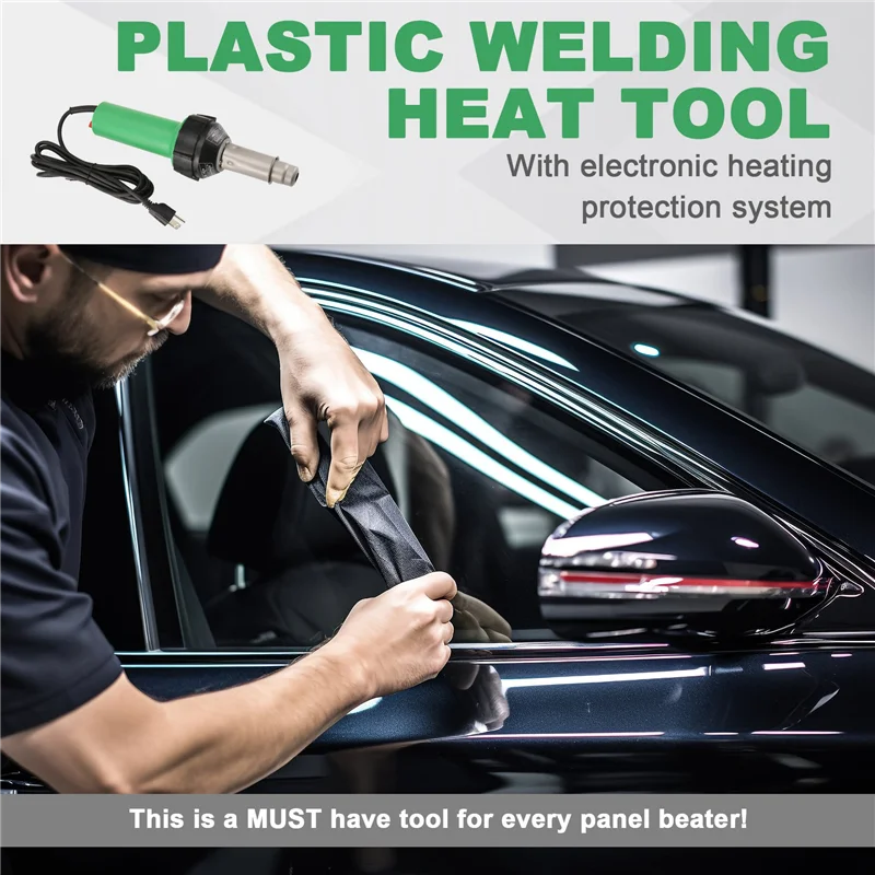 

B-T 1600W Heat Tool Hot Plastic Welding Torch Hand-Held Thermal Power Tool Dryer Hairdryer