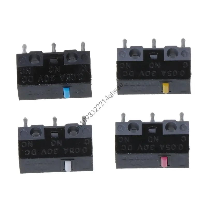 5pcs Huano Microswitch White Blue Pink Yellow Dot Micro из 5
