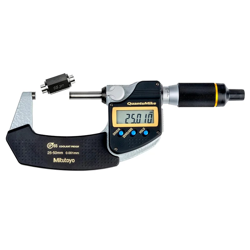 Original Mitutoyo QuantuMike range 0-25mm 25-50mm IP65 digital micrometer 293-141-30 MDE-50MX-293-146-30 MDE-50PX