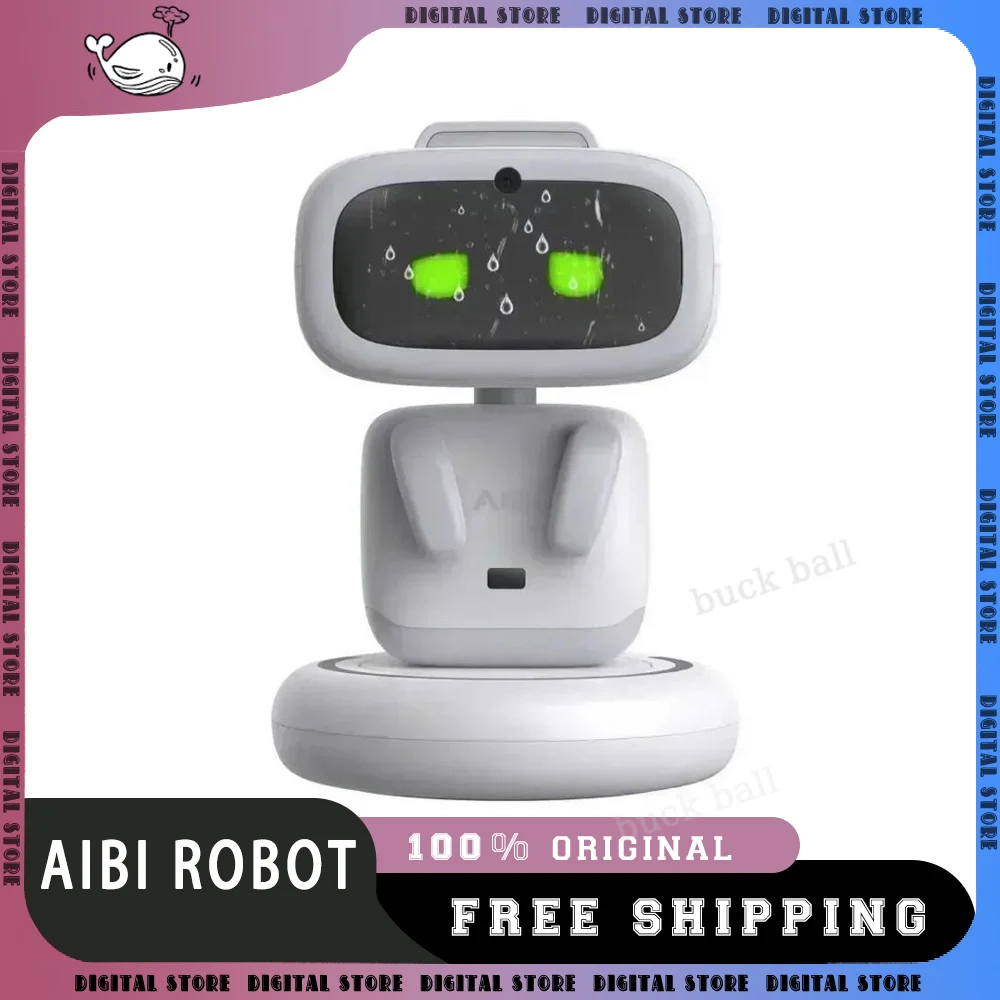 AIBI Robot Intelligent Pocket robots AI Emopet Voice Interaction With Accompanies Face Recognition Mini Electronic Pet Kid Gifts