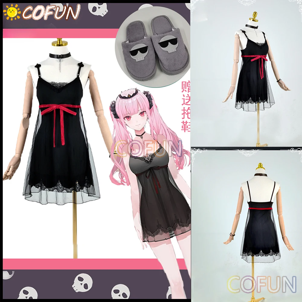 

COFUN Vtuber Nijisanji Youtuber Holostars Hololive EN Mori Calliope Calliope Cosplay Costume Calli Women's Pajamas Mori-sama