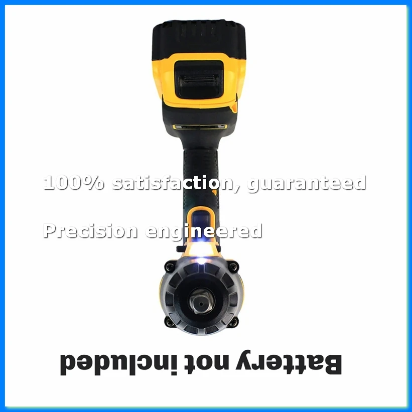 For 18V 20V Battery 700N.M Torque Cordless Electric Impact Wrench Brushless Electric Wrench Hand Drill Socket-ABAM