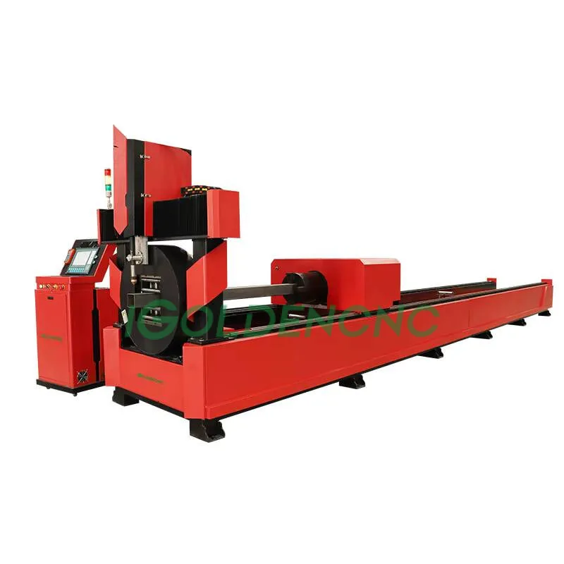 IGOLDEN Pipe Cutter CNC Plasma Cutting Hine Cut Round And Square Tubes