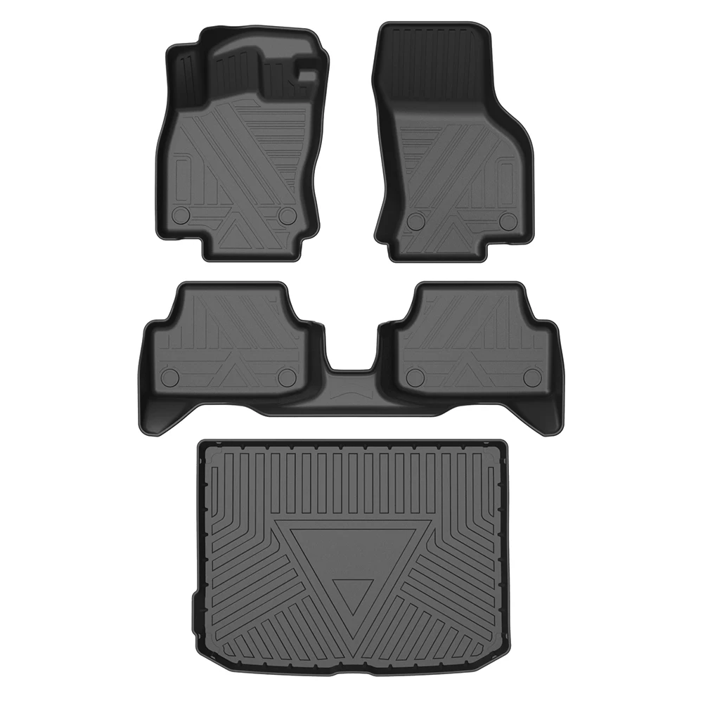 For Audi A3 8V 2013-2019 Hatchback Sedan Car Floor Mats All-Weather TPE Foot Mats Pad Waterproof Tray Mat Interior Accessories