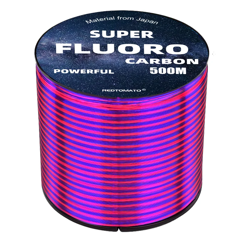 Fluorocarbon Line - 500m Fluorocarbon gecoate vislijn, supersterke monofilament