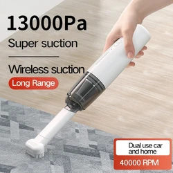 Mijia Car Vacuum Cleaner Metal Filter Element Portable Handheld Wireless Charging Mini High Power Brush Head Vacuum Cleaner New