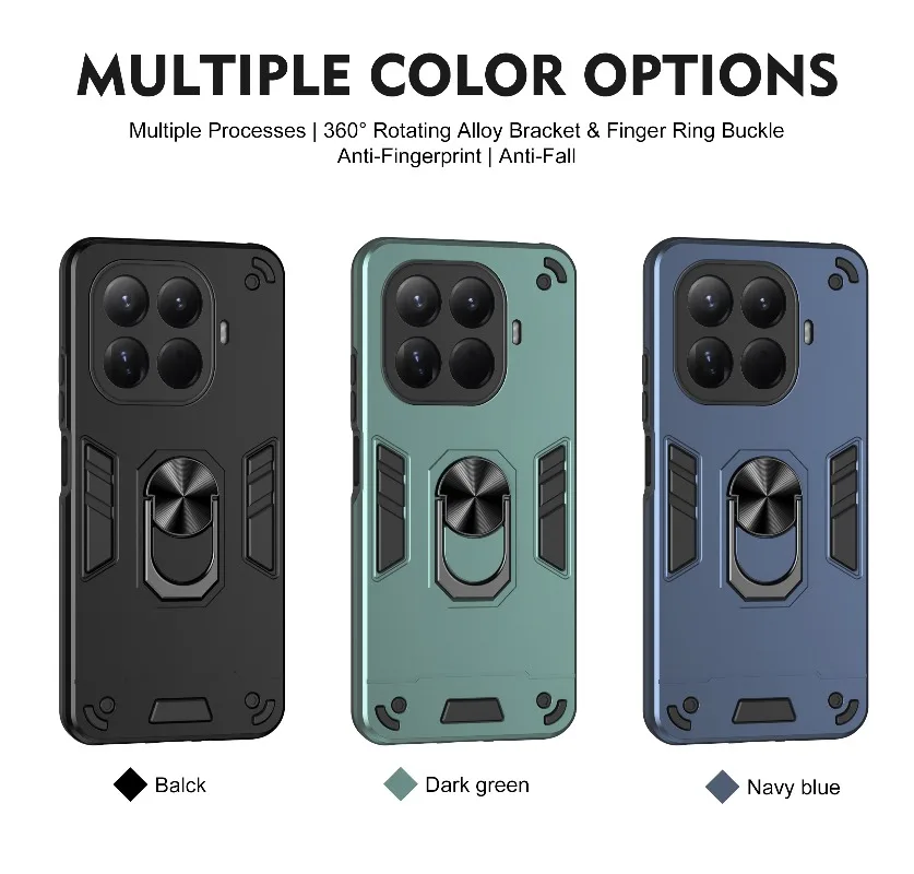 Military Grade Case For Xiaomi 17T 15T Pro Protective Cover Shockproof Ring Stand Holder Fundas Coque For Xiaomi 15 14 Pro Shell view 6