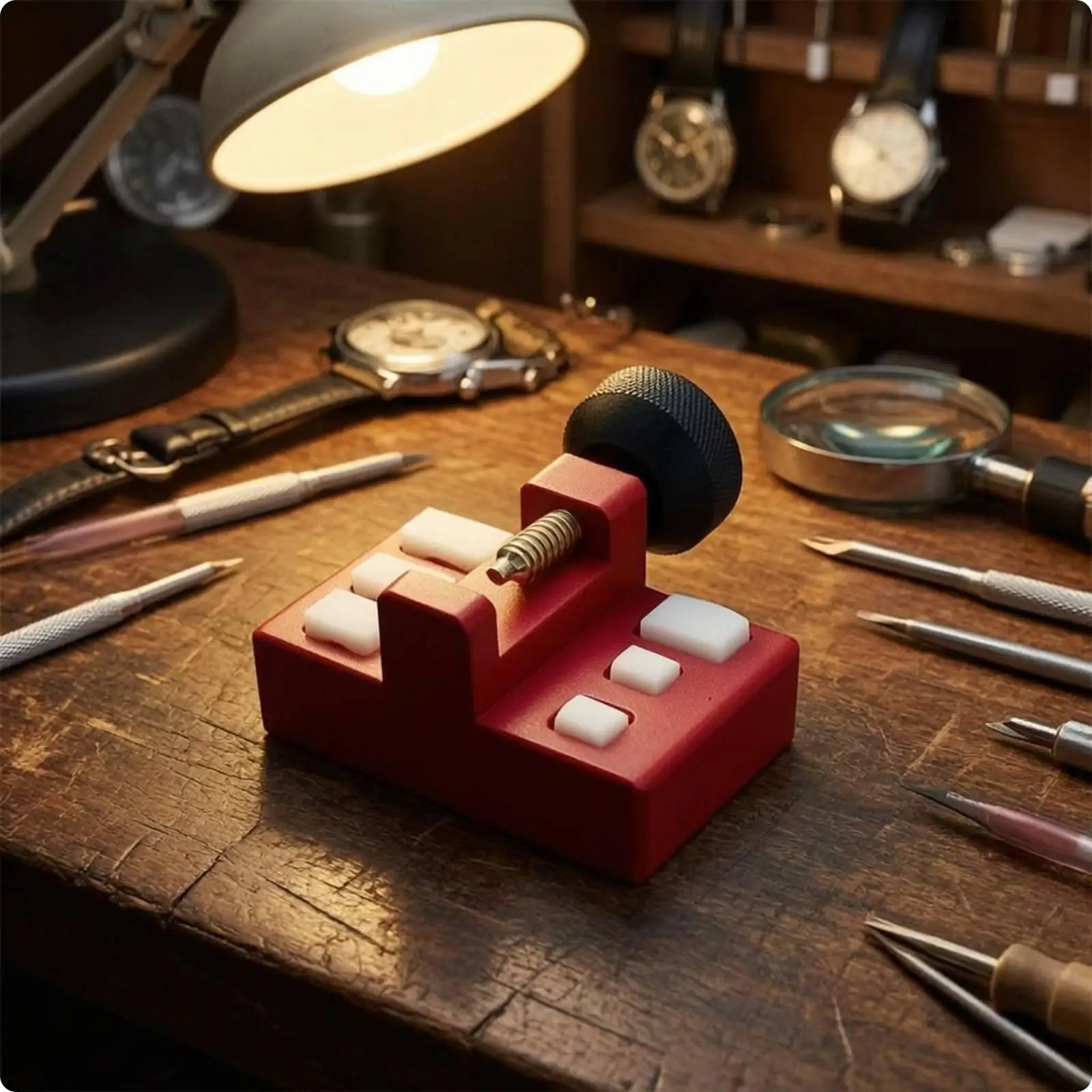 Watch Clasp Bending Jig Precision Positioning Clasp Curve Guide Metal Body
