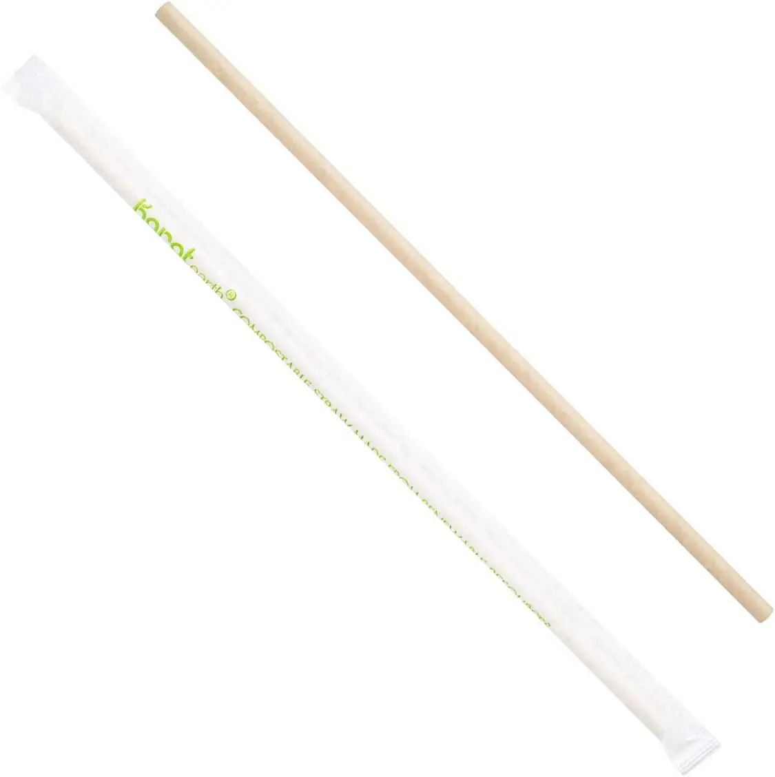 

Бумажные трубочки Jumbo 10,25 дюйма, в крафт-упаковке (1200 шт.)