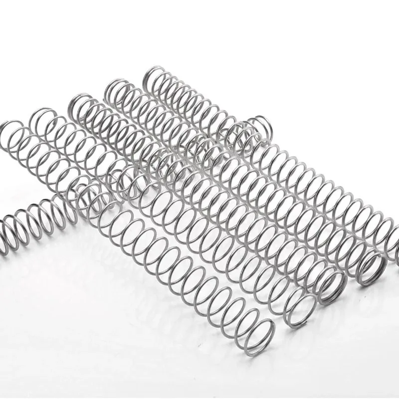 10Pcs 0.5mm Wire Diameter 304 Stainles Steel Compression Spring Pressure Small Spring Outside Diameter 2.5~10mm