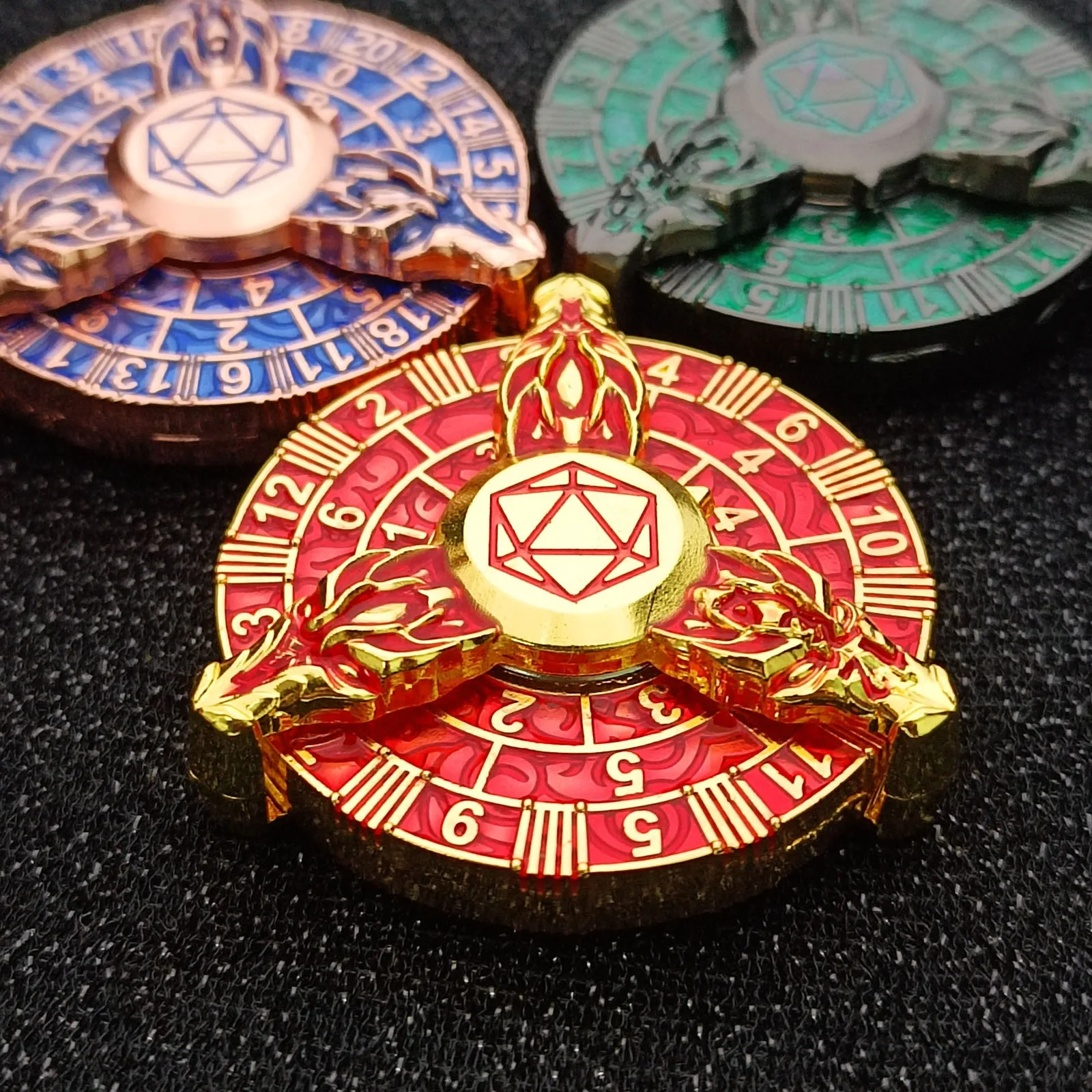 

Механическая вращающаяся рулетка DND Dice Fidget Cube для подземелий и драконов Spinner Fingertip Gyro Dice Игрушки для снятия стресса