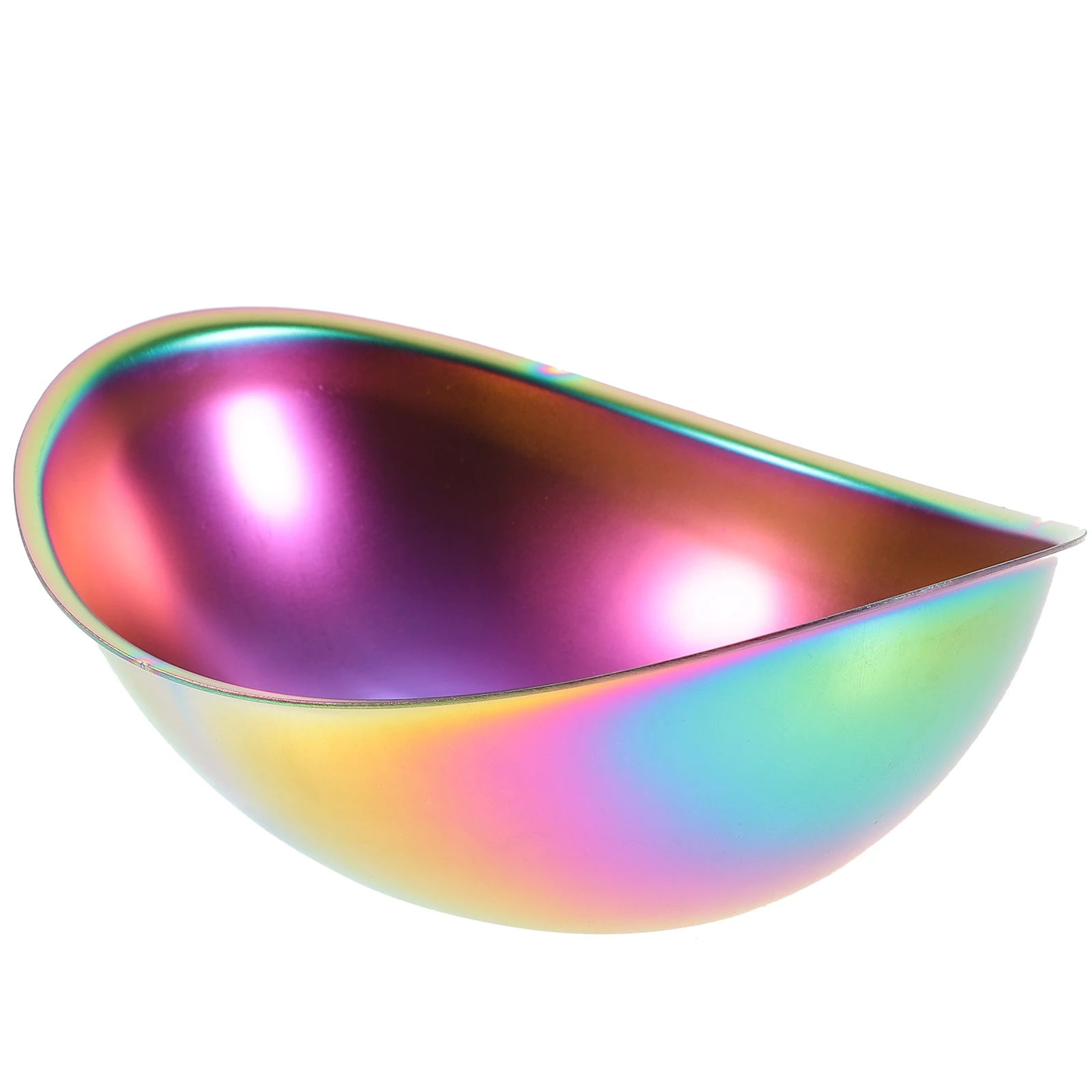 

Stainless Steel Ingot Bowl Large Opening Anti Skid Soup Salad Pasta Fruit Snack Storage Kitchen Tableware Serving