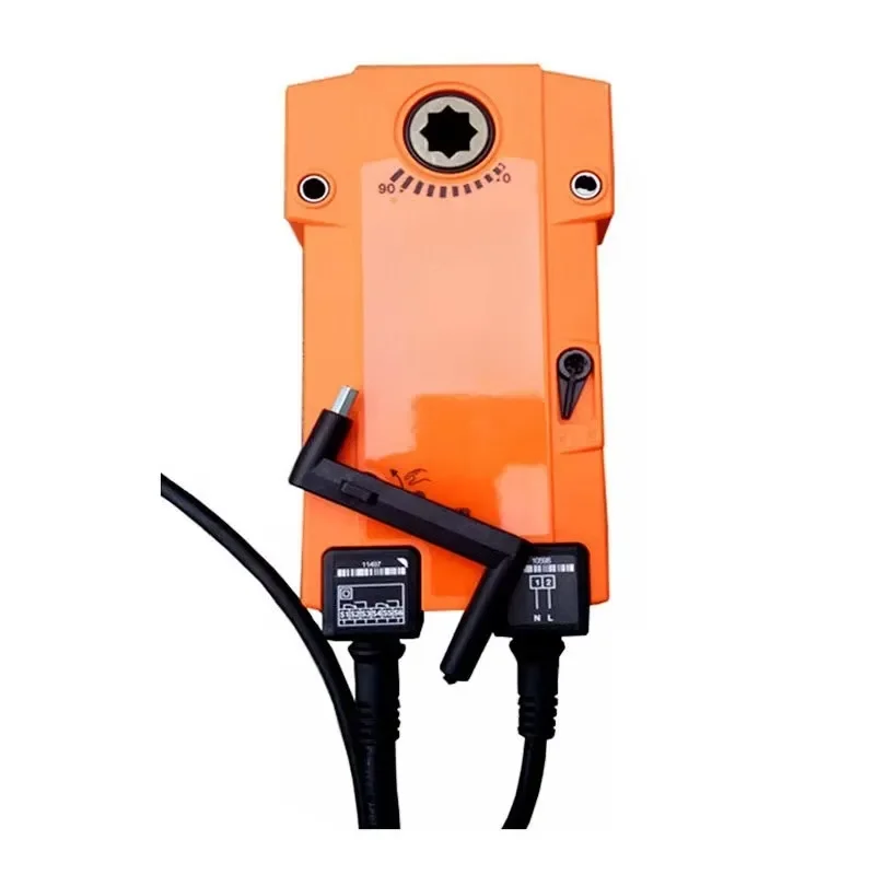 Fire Damper Actuator Self-Resetting 24V Mechanical Spring Return for Fire Exhaust Valve HVAC System
