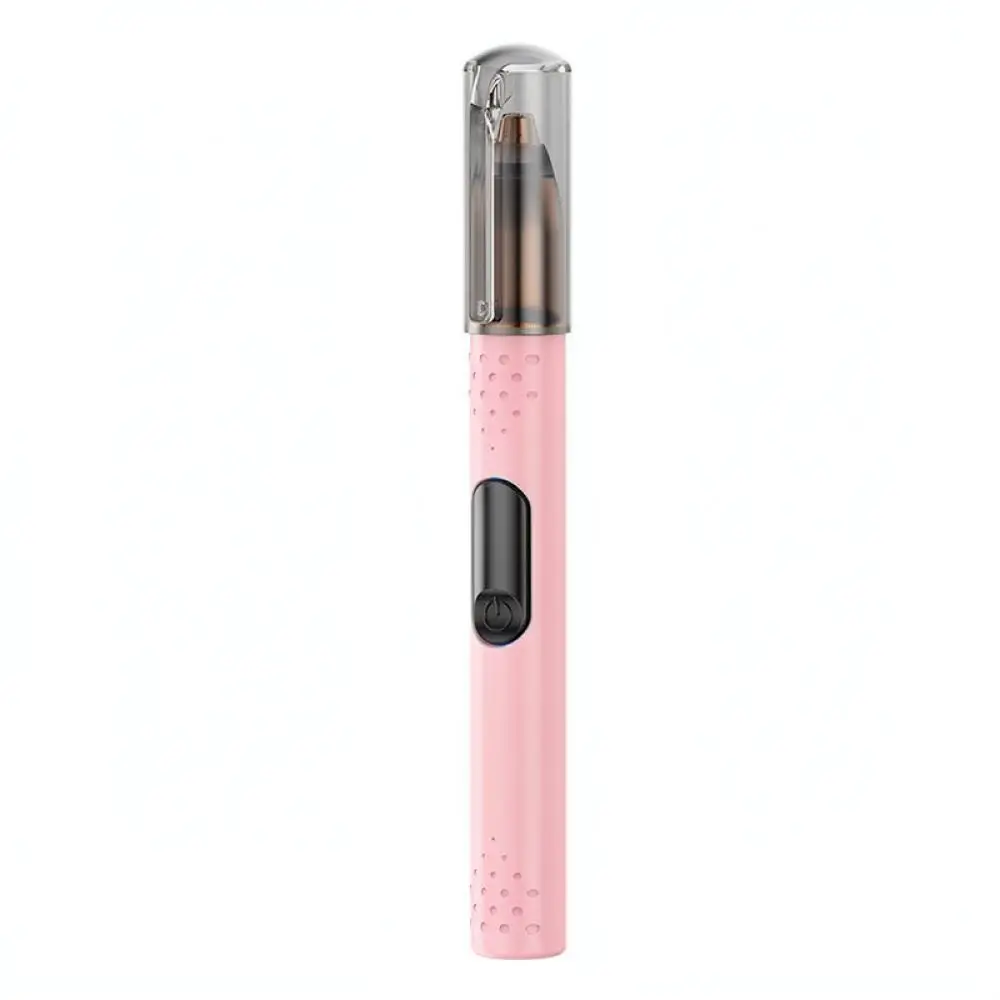 Electric Nose Hair Trimmer Rechargeable Facial Grooming Shaver Portable Ear Hair Clipper With LED Digital Display