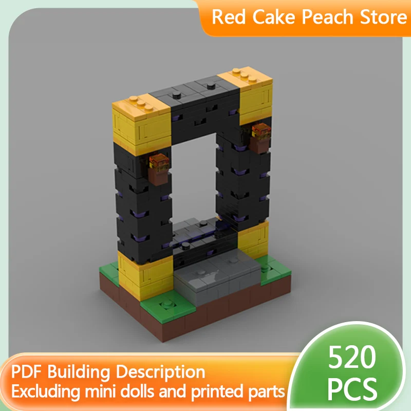 

Popular Game Model MOC Building Bricks Three-Dimensiona Of Portal Modular Technology Children Holiday Gifts Assemble Toys Suit