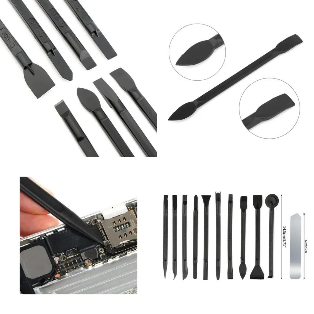 

R9UF 11pcs Антистатический пластиковый палоч