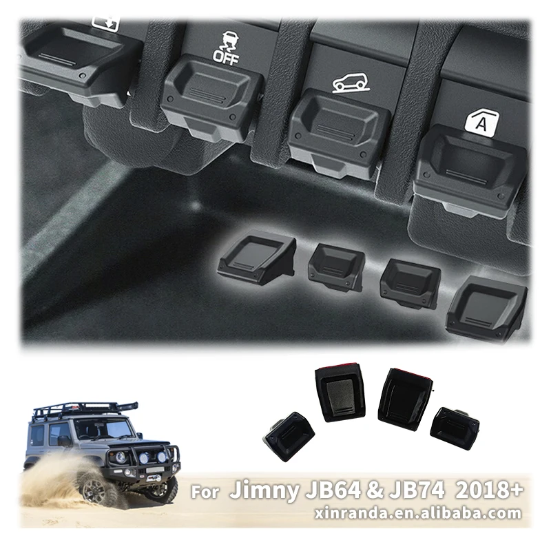 4-pecas-abs-adesivos-decorativos-estendidos-para-botao-do-interruptor-de-vidro-eletrico-suzuki-jimny-jb64-jb74-2019-2025