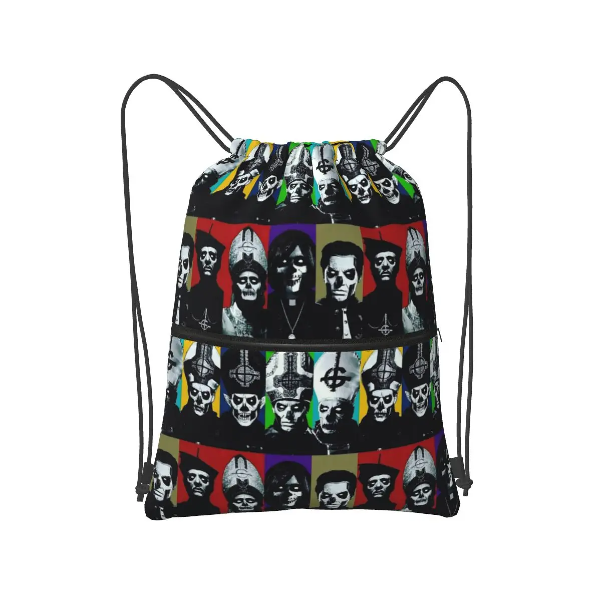 

Ghost B.C. Band Backpacks Casual Drawstring Bags Sports Bag Book Bags for Man Woman School